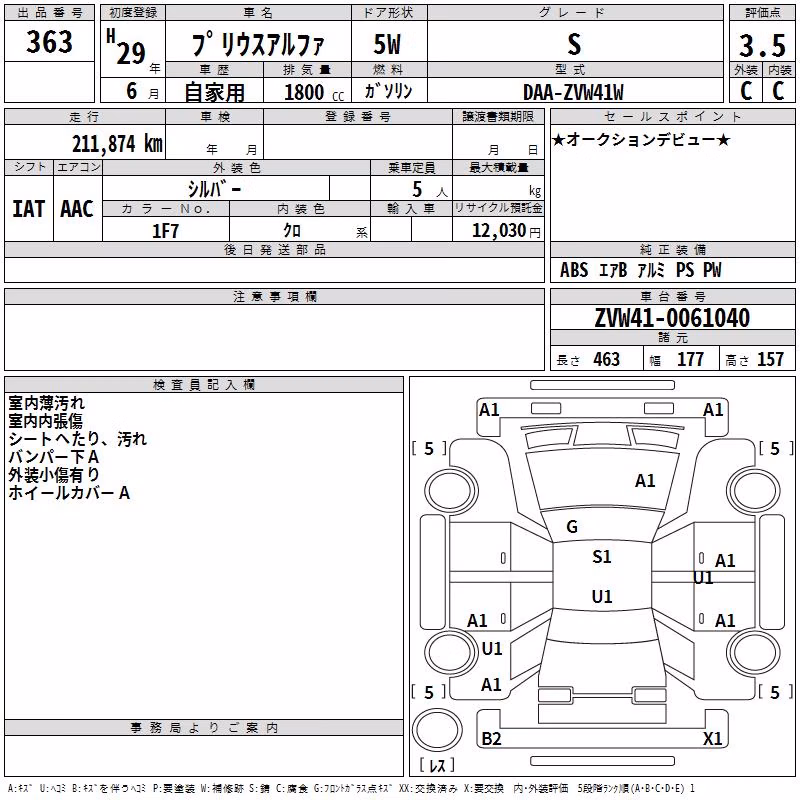 TOYOTA PRIUS ALPHA