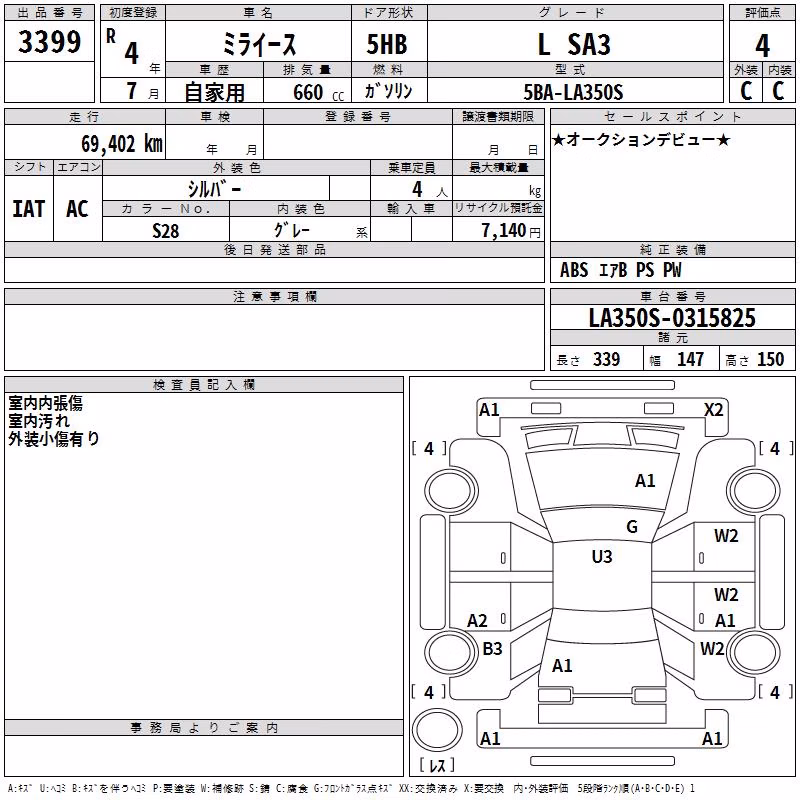 DAIHATSU MIRA E:S
