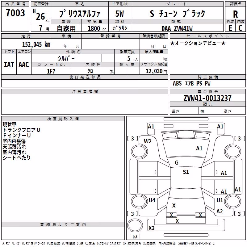 TOYOTA PRIUS ALPHA
