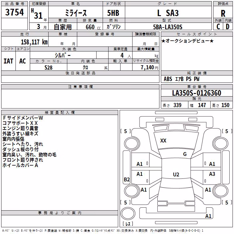 DAIHATSU MIRA E:S