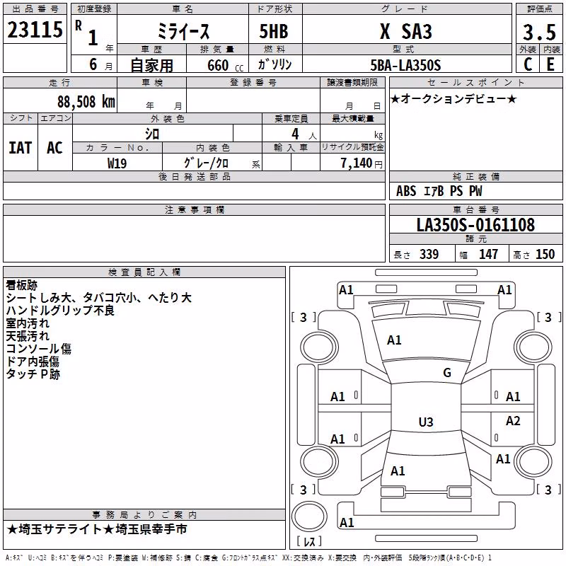 DAIHATSU MIRA E:S