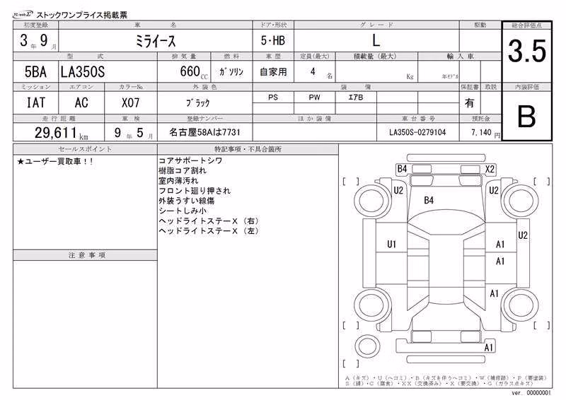 DAIHATSU MIRA E:S