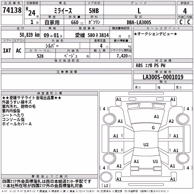 DAIHATSU MIRA E:S