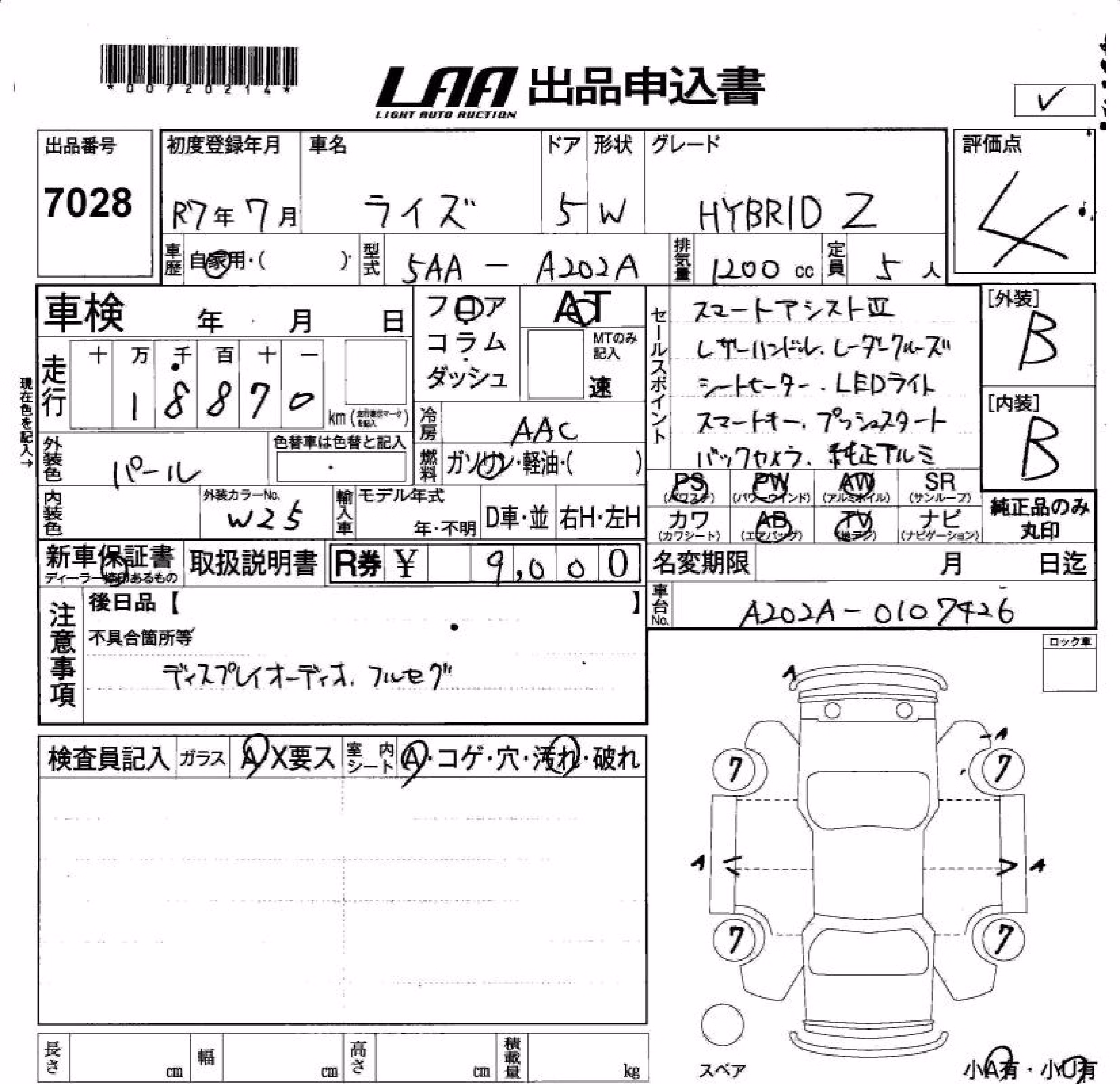 TOYOTA RAIZE