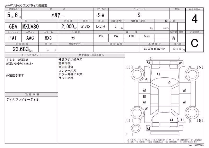 TOYOTA HARRIER