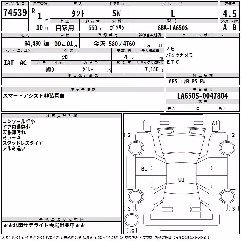 DAIHATSU TANTO