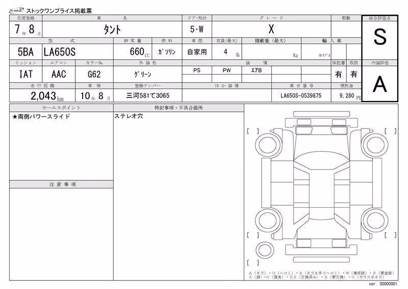 DAIHATSU TANTO