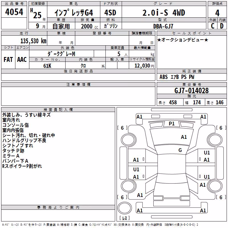 SUBARU IMPREZA
