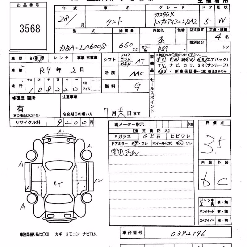 DAIHATSU TANTO
