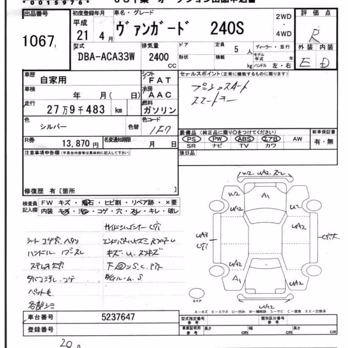 TOYOTA VANGUARD