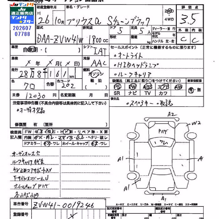 TOYOTA PRIUS ALPHA