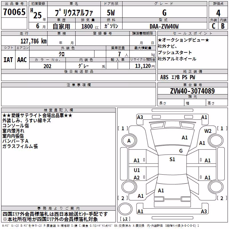 TOYOTA PRIUS ALPHA
