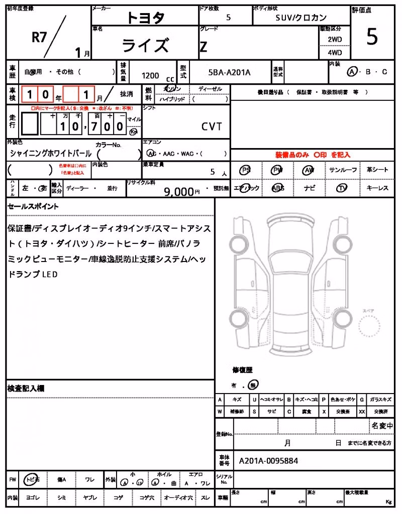 TOYOTA RAIZE