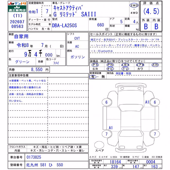 DAIHATSU CAST