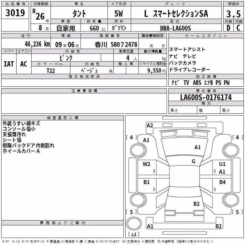 DAIHATSU TANTO