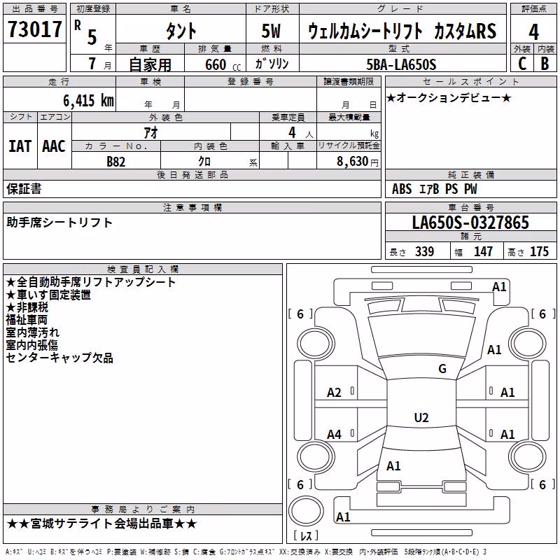 DAIHATSU TANTO