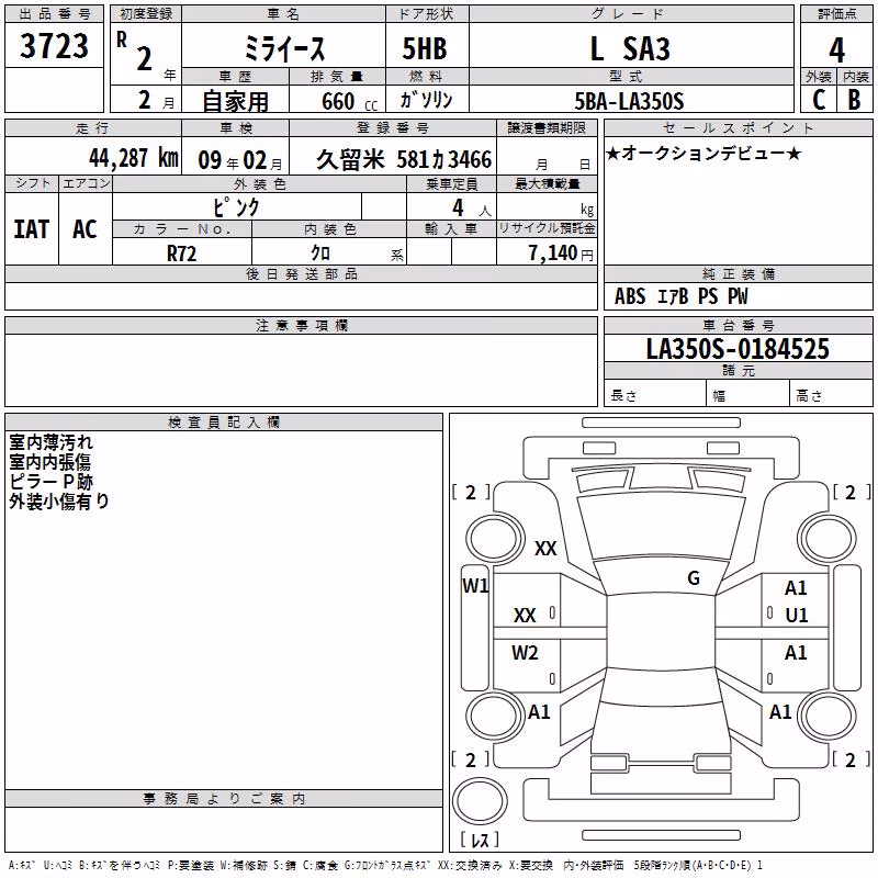 DAIHATSU MIRA E:S