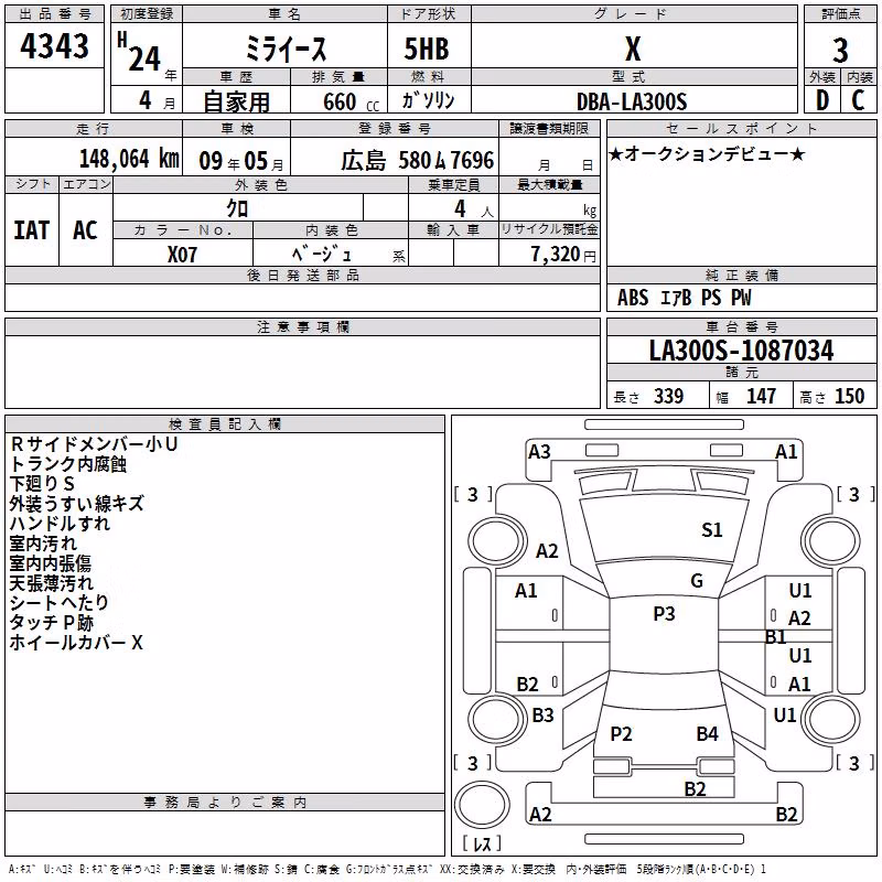 DAIHATSU MIRA E:S