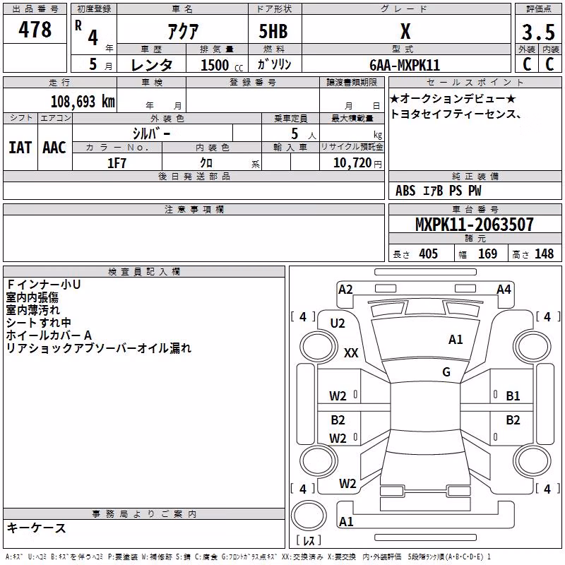TOYOTA AQUA
