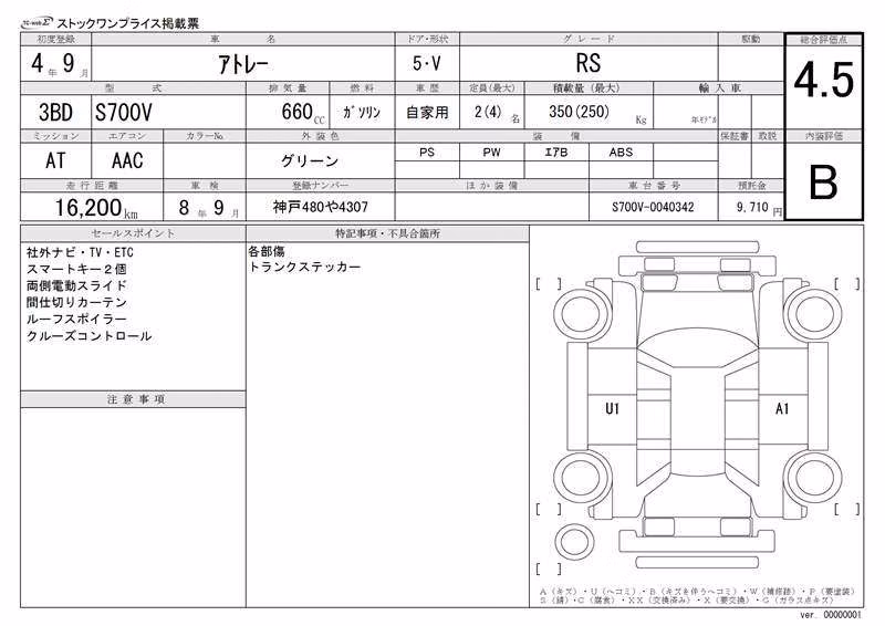 DAIHATSU ATRAI