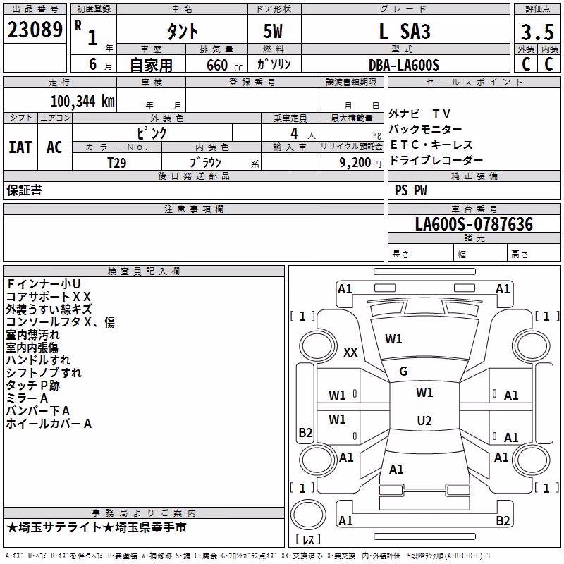 DAIHATSU TANTO