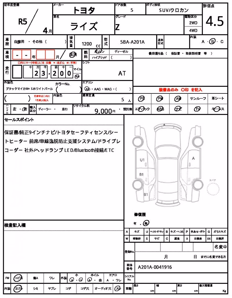 TOYOTA RAIZE