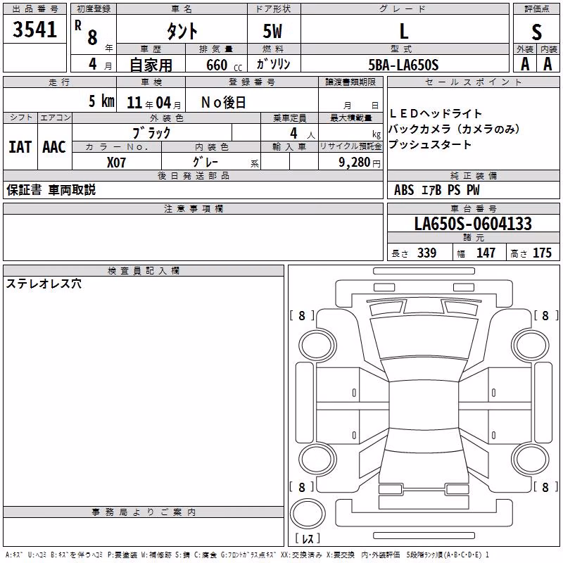 DAIHATSU TANTO