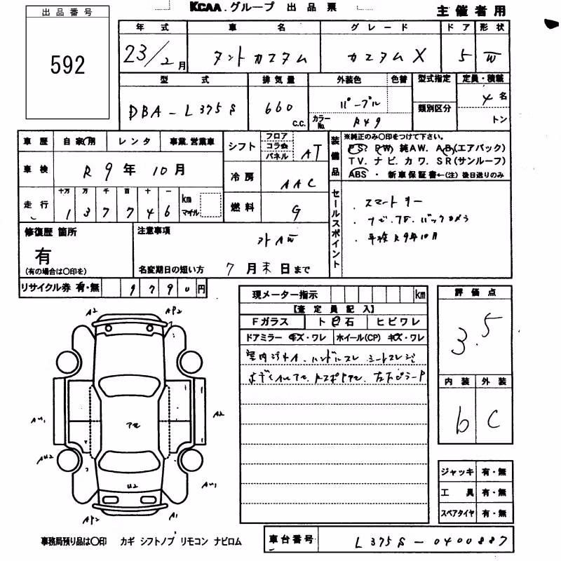DAIHATSU TANTO
