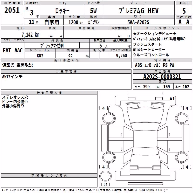 DAIHATSU ROCKY