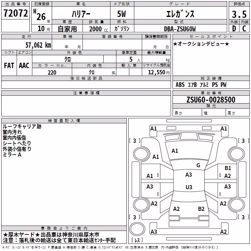 TOYOTA HARRIER