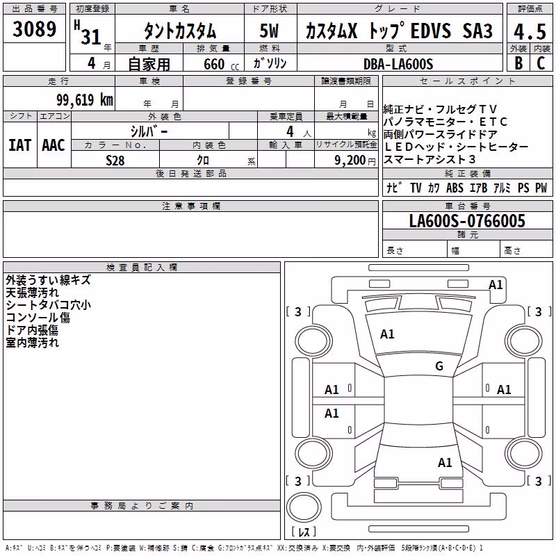 DAIHATSU TANTO
