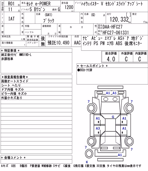 NISSAN SERENA