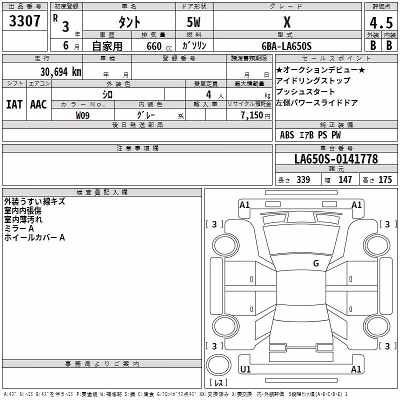 DAIHATSU TANTO