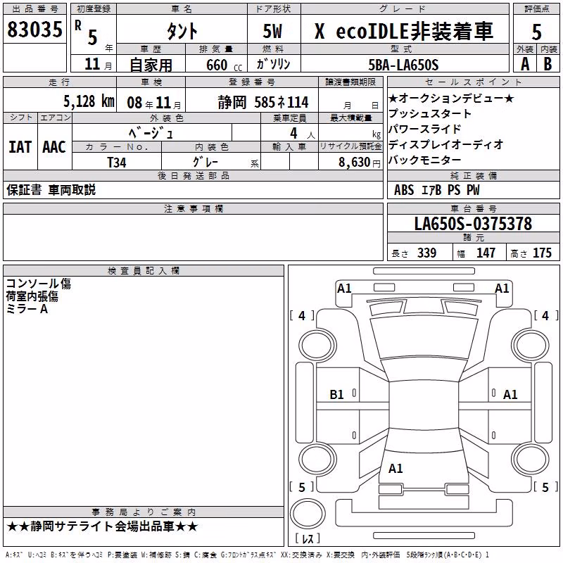 DAIHATSU TANTO