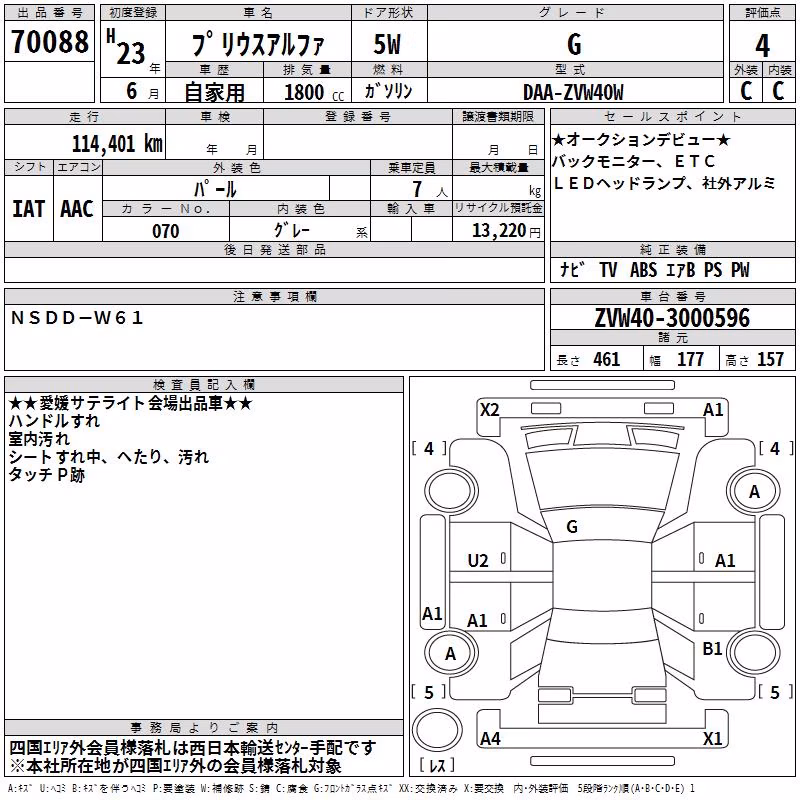 TOYOTA PRIUS ALPHA