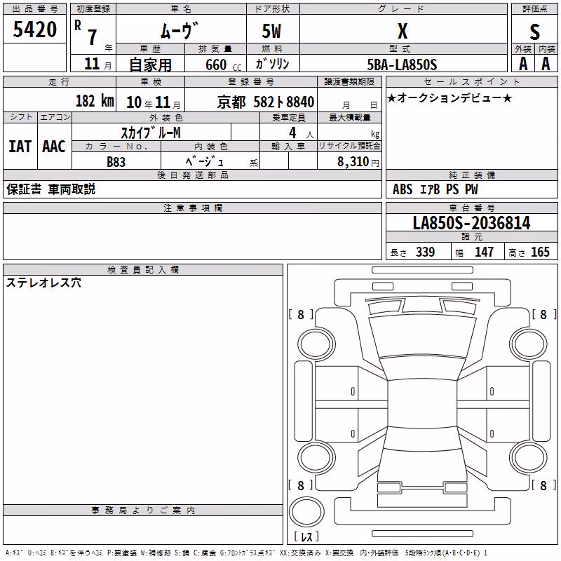 DAIHATSU MOVE