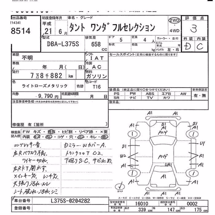 DAIHATSU TANTO