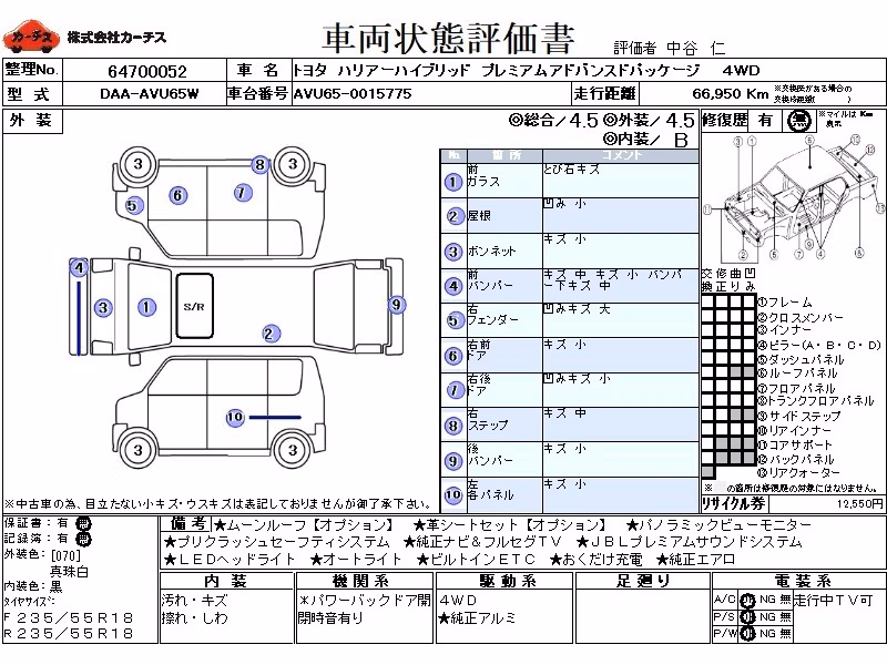 TOYOTA HARRIER