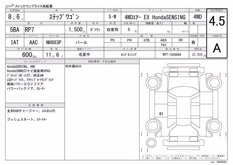 HONDA STEPWGN