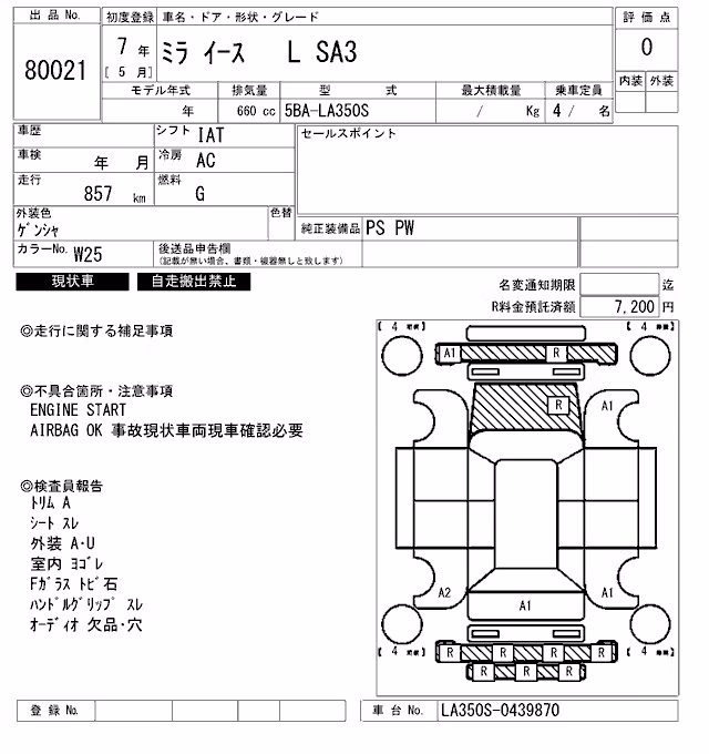 DAIHATSU MIRA E:S