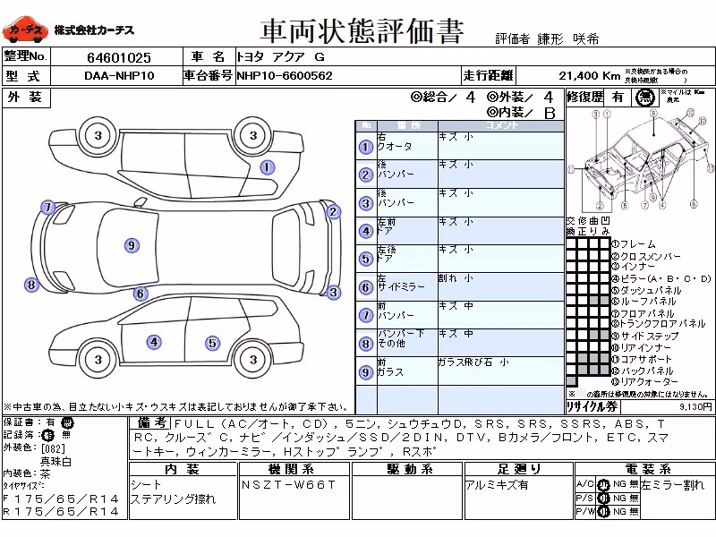 TOYOTA AQUA