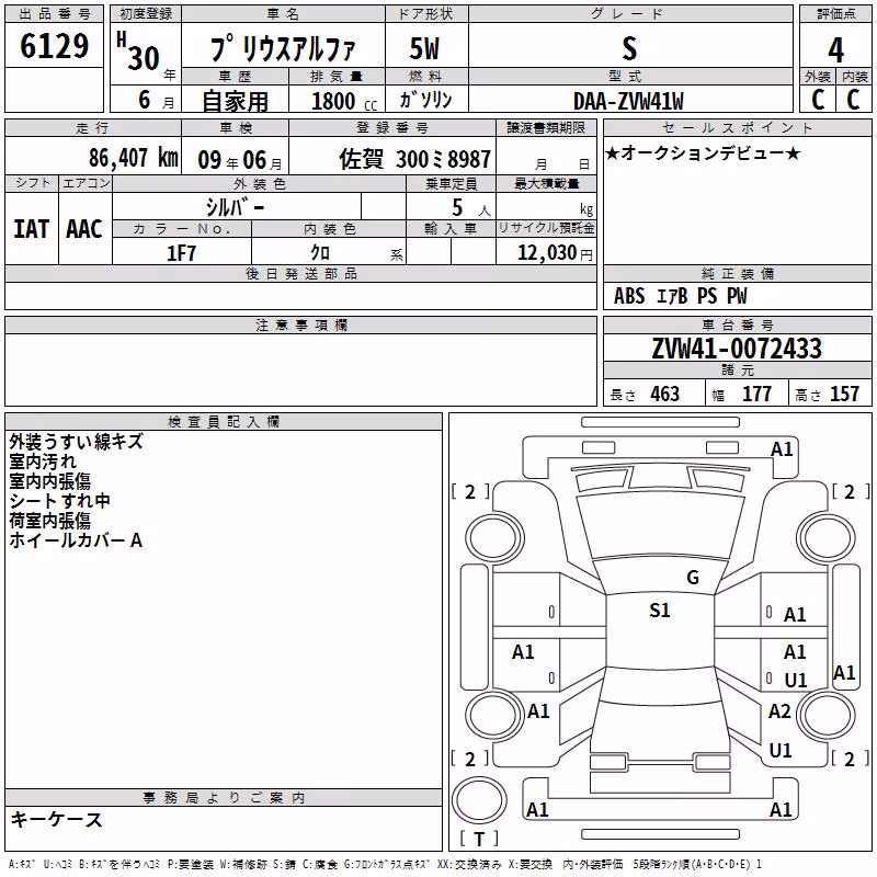 TOYOTA PRIUS ALPHA