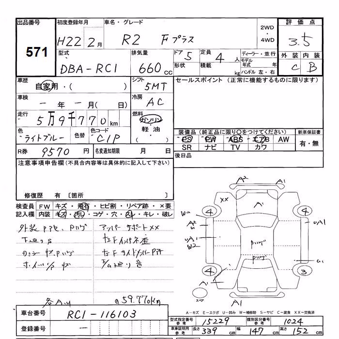 SUBARU R2