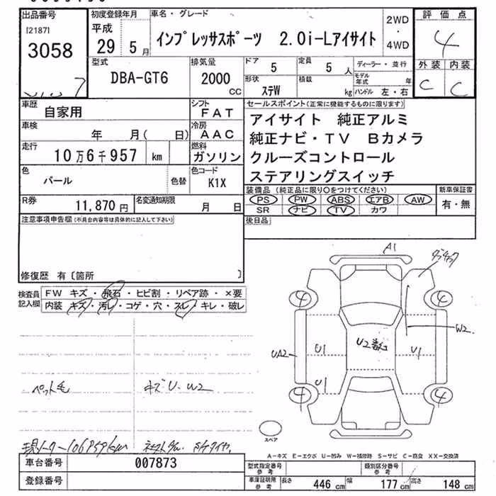 SUBARU IMPREZA