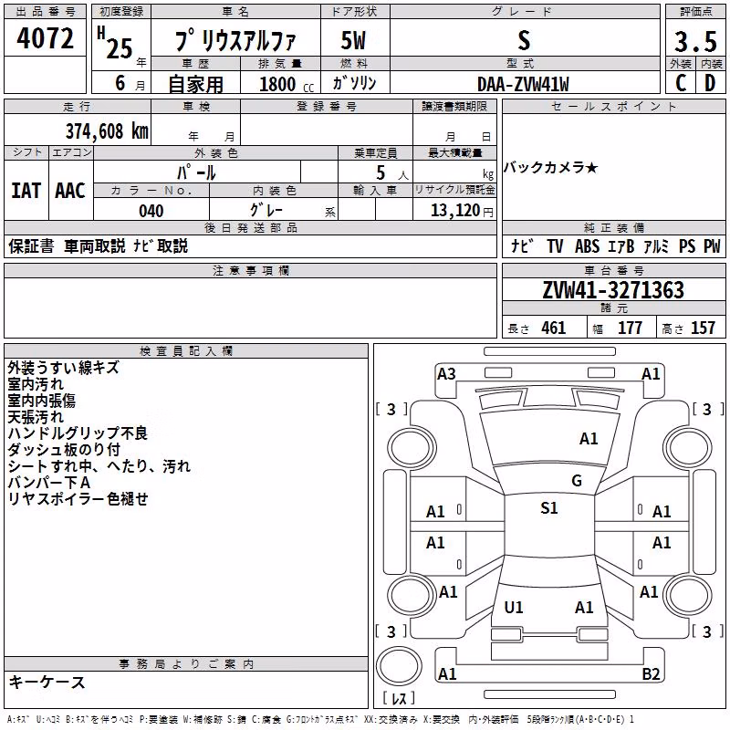 TOYOTA PRIUS ALPHA