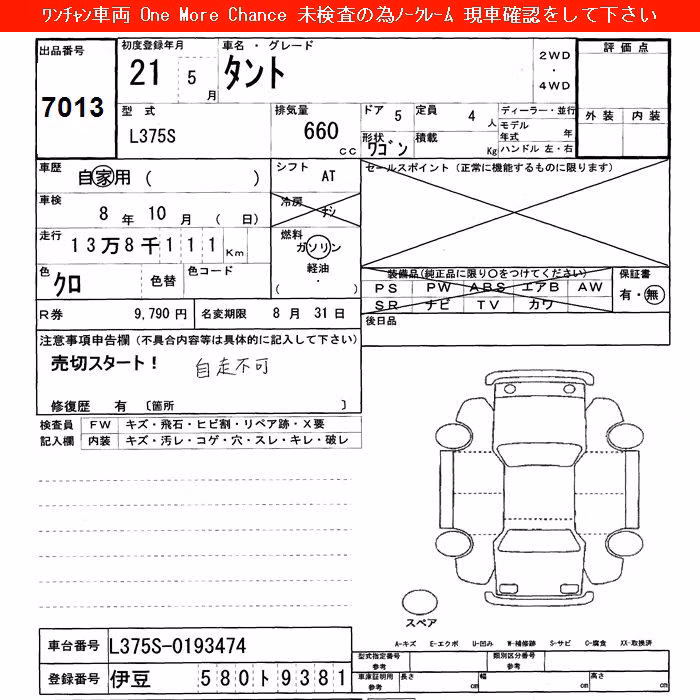 DAIHATSU TANTO