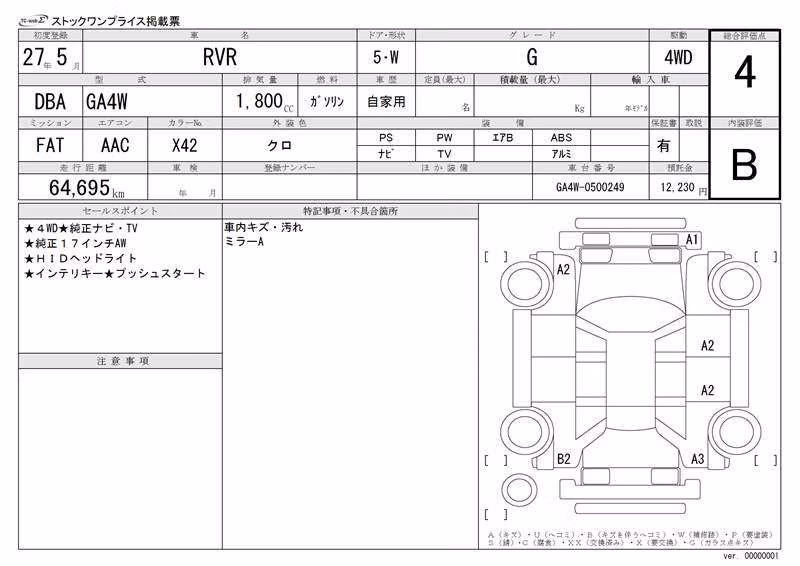 MITSUBISHI RVR