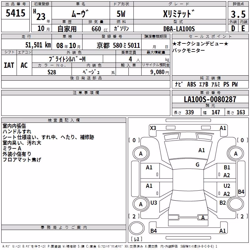 DAIHATSU MOVE
