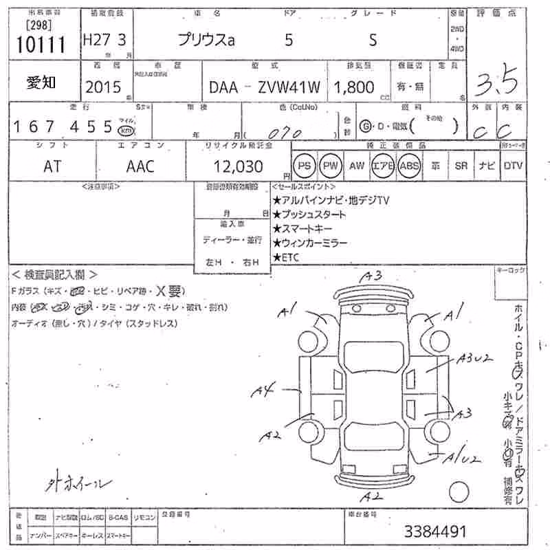 TOYOTA PRIUS ALPHA