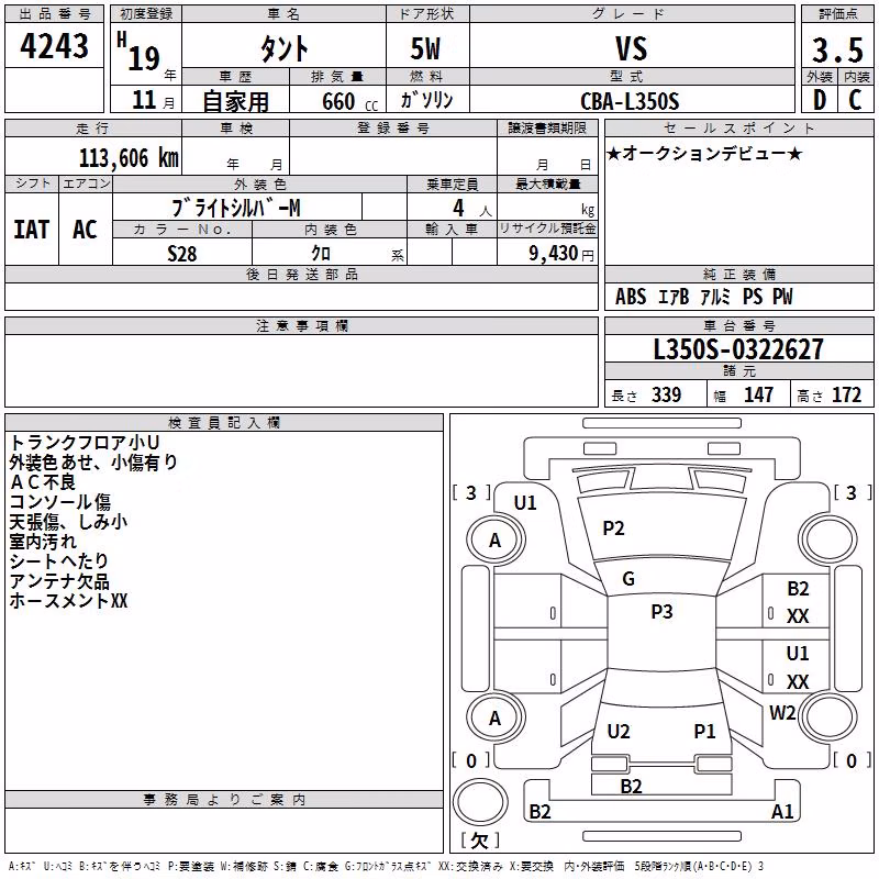 DAIHATSU TANTO